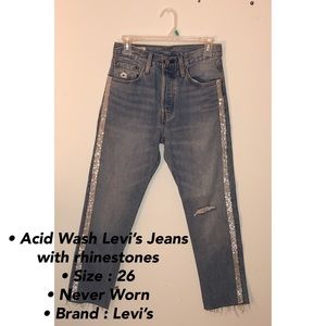 Acid Wash Levi’s Jeans
